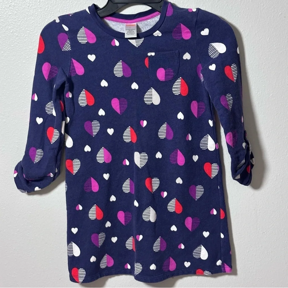 Gymboree Kids‎ girls Heart sweater Dress size 10